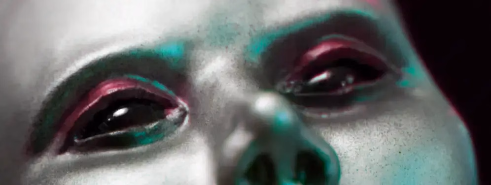 Project AD-01 Art Defines Zero One® Android Sculpture Dark Joule with black eyes