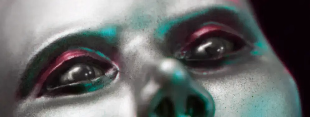 Project AD-01 Art Defines Zero One® Android Sculpture Special Edition Joule with silver eyes red LED